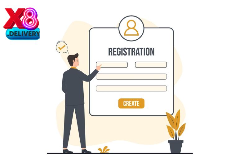 Cách đăng ký tài khoản X8 Club chính thức