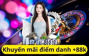 Điểm danh X8 nhận thưởng 88k