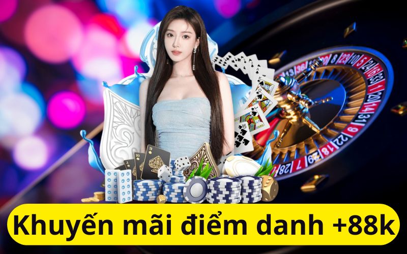 Điểm danh X8 nhận thưởng 88k