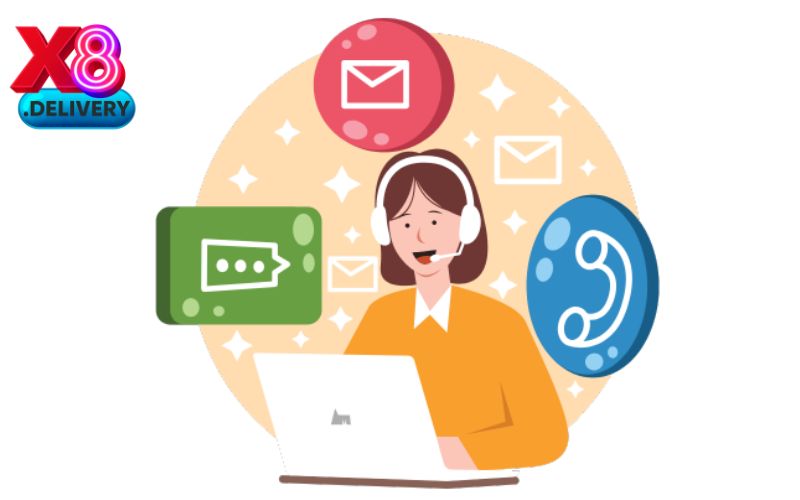 Liên hệ chăm sóc khách hàng X8