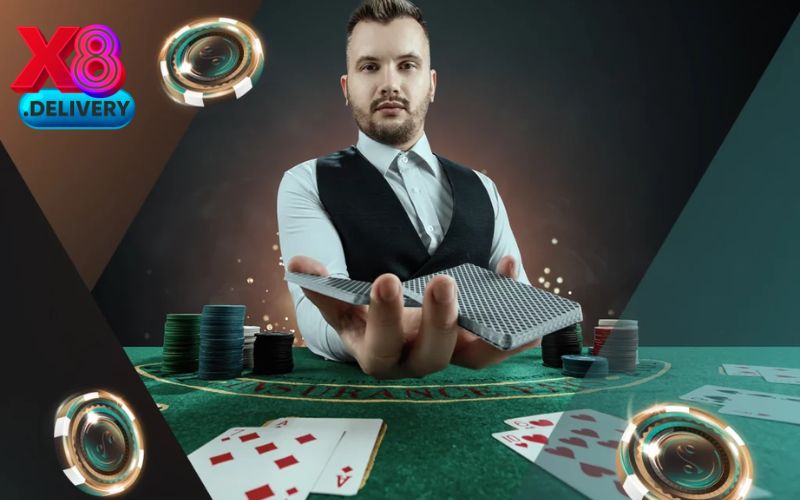 Chơi live casino X8 đổi thưởng