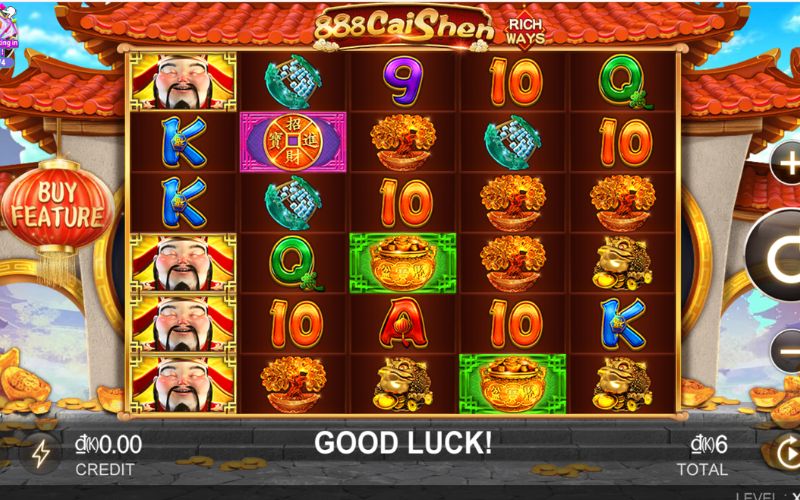 nhiều mức cược trong game nổ hũ cq9