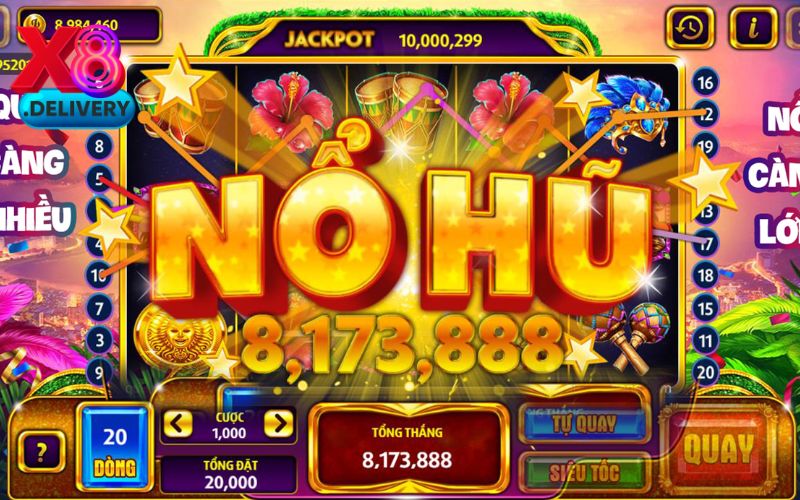 Slot nổ hũ X8 Club đổi thưởng