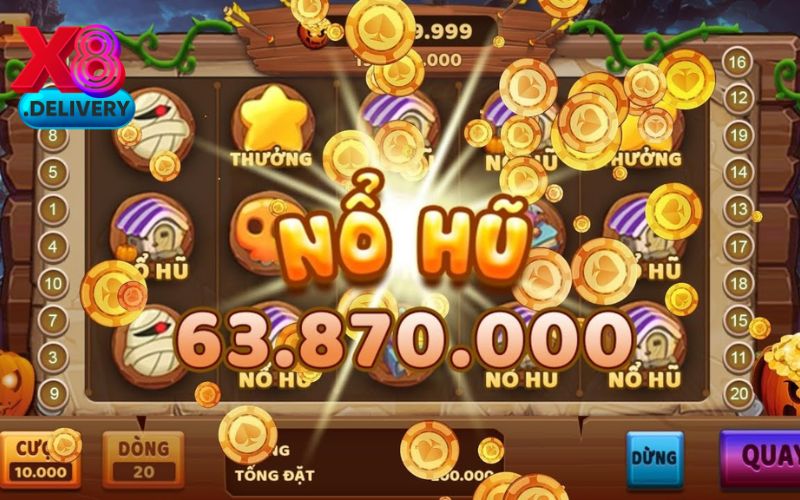 Game nổ hũ X8 trúng thưởng khủng mỗi ngày